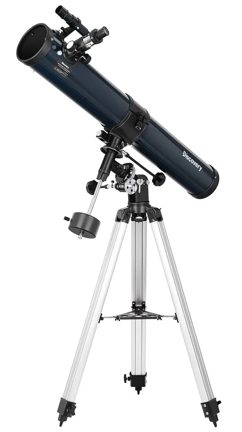 foto teleskop Levenhuk Discovery Spark 769 EQ z książką
