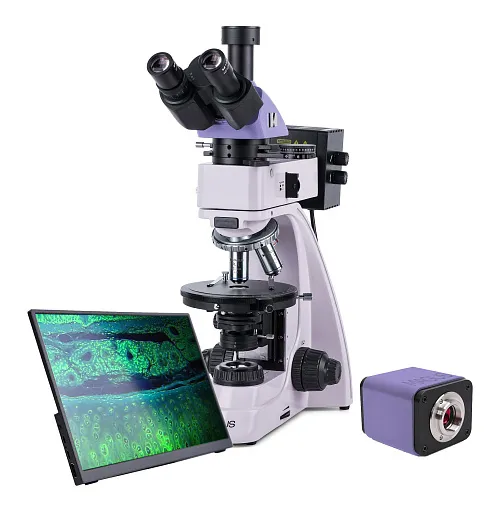 foto mikroskop polaryzacyjny cyfrowy MAGUS Pol D850 LCD