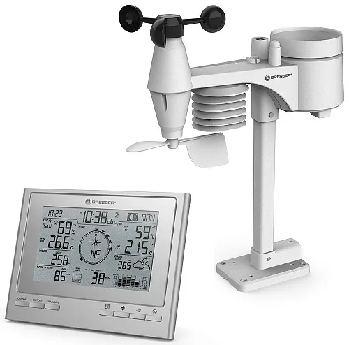 foto bresser 7-in-1 ClimateScout RC, srebrny,  1