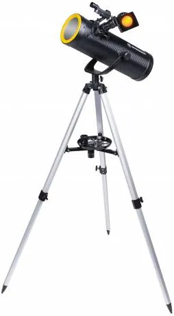fotografia teleskop Bresser Solarix 114/500 z filtrem słonecznym