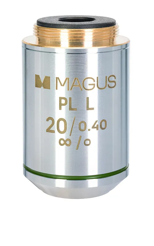 foto obiektyw MAGUS 20PLL 20х/0,40 Plan L WD 8,80 mm