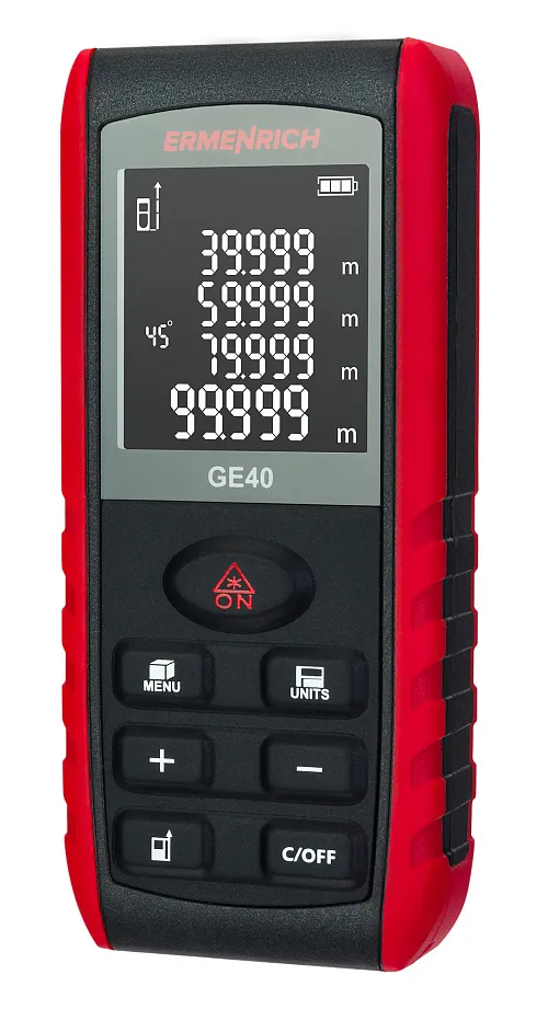 foto miernik laserowy Ermenrich Reel PRO GE40,  1