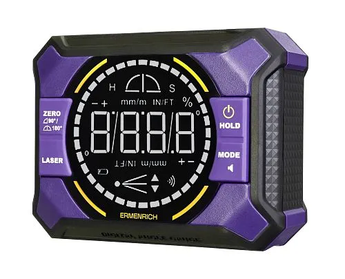 foto poziomica cyfrowa Ermenrich Verk LQ50 z laserem,  1