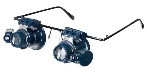 foto okulary powiększające Levenhuk Discovery Crafts DGL 30,  1