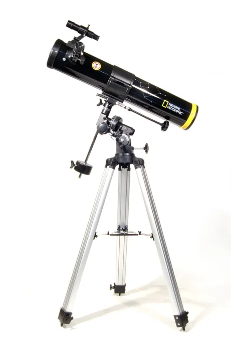 obraz teleskop Bresser National Geographic 76/700 EQ