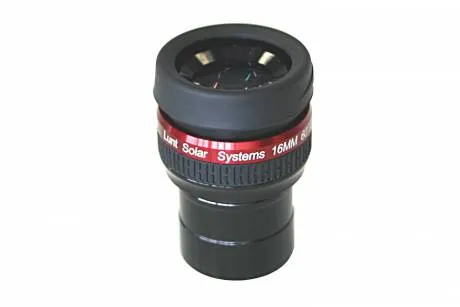 fotografia okular LUNT LS16E H-alpha 60° 16 mm 1,25" Flat Field ,  1