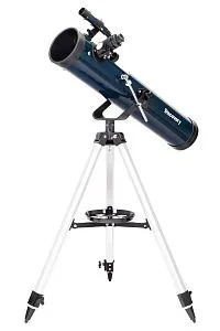 obraz teleskop Levenhuk Discovery Sky T76 z książką