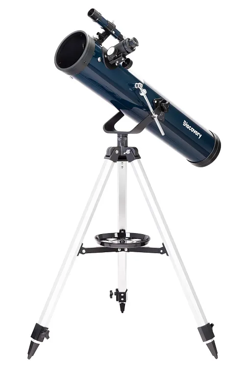 obraz teleskop Levenhuk Discovery Sky T76 z książką