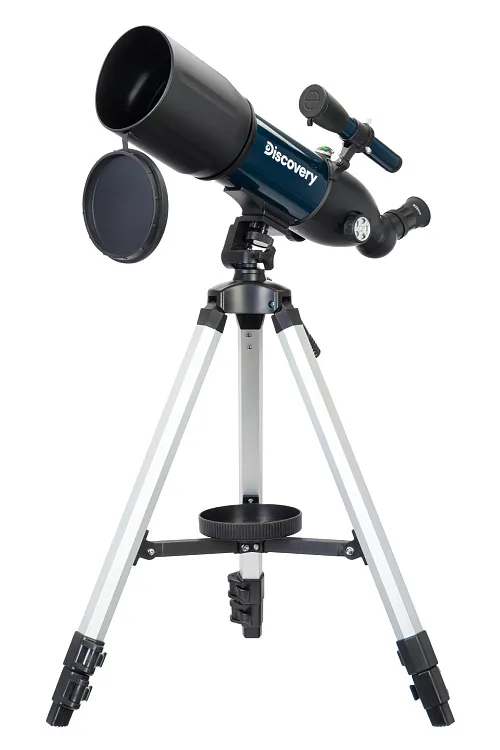obraz teleskop Levenhuk Discovery Sky Trip ST80 z książką,  1