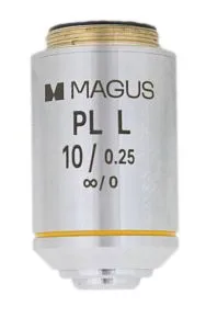 obraz obiektyw MAGUS 10PLL 10х/0,25 Plan L WD 5,0 mm