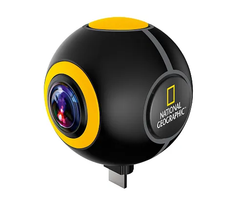 foto kamera sportowa z systemem Android Bresser National Geographic HD 720°,  1