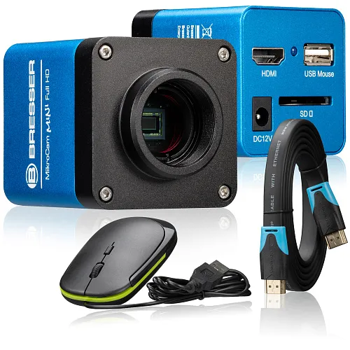 obraz bresser MikroCam mini Full HD HDMI microscope camera,  1