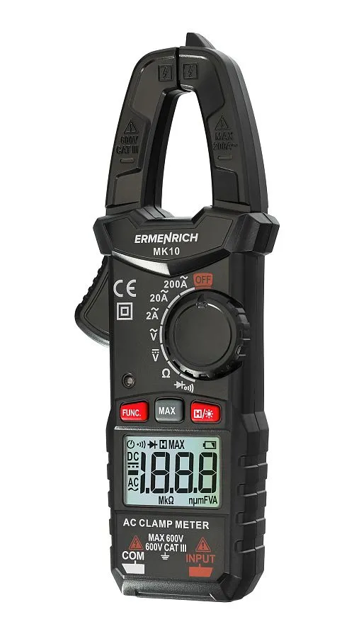 obraz cyfrowy miernik cęgowy Ermenrich Ping MK10,  1