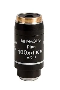 obraz obiektyw MAGUS 100PL60 W Plan 100х/1,10 ∞/0,17 H60 mm