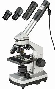 fotografia mikroskop Bresser Junior 40x–1024x, z futerału