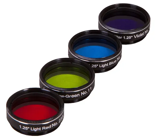 foto zestaw filtrów Explore Scientific N3,  1