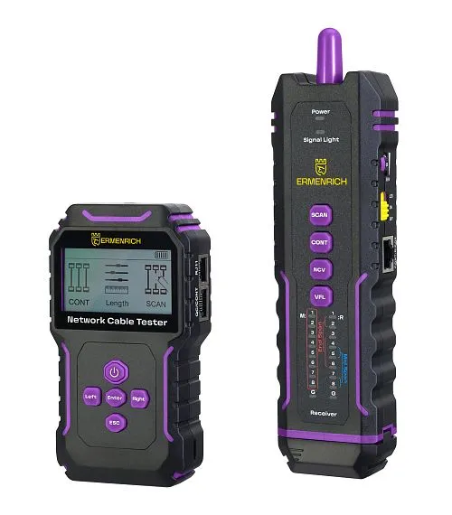 fotografia wielofunkcyjny tester przewodów Ermenrich NetGeeks NP45,  1