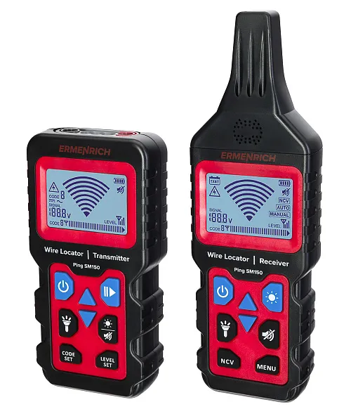foto wykrywacz przewodów podziemnych Ermenrich Ping SM150,  1