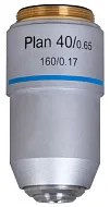 foto obiektyw planarno-achromatyczny Levenhuk MED 40x