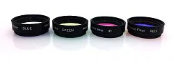 zdjęcie zestaw kolorowych filtrów Meade Deep Sky Imager RGB