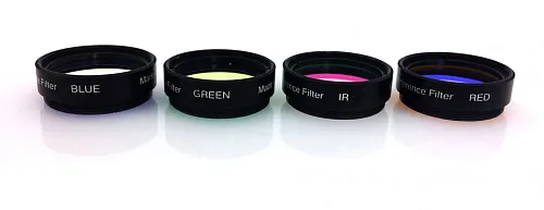zdjęcie zestaw kolorowych filtrów Meade Deep Sky Imager RGB,  1