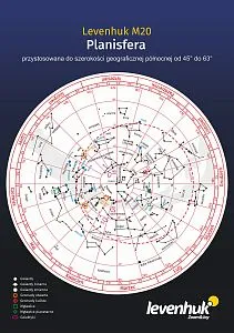 zdjęcie duża planisfera Levenhuk M20