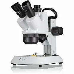 obraz trinokularowy mikroskop stereoskopowy Bresser Analyth STR Trino 10x - 40x