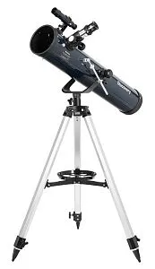 foto teleskop Levenhuk Discovery Spark Travel 76 z książką