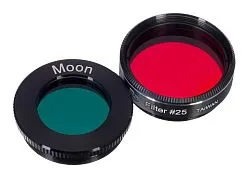 fotografia zestaw filtrów Levenhuk F2 „Księżyc i Mars”