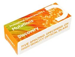 fotografia zestaw mikropreparatów Levenhuk Discovery Prof DPS 5. „Mutacje”