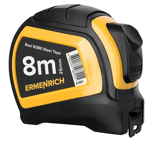 zdjęcie taśma miernicza Ermenrich Reel SQ80,  1
