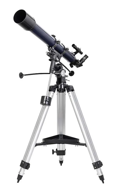 obraz teleskop Levenhuk New Skyline BASE 70/900 EQ2,  1