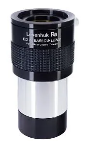 fotografia soczewka Barlowa Levenhuk ED-2x