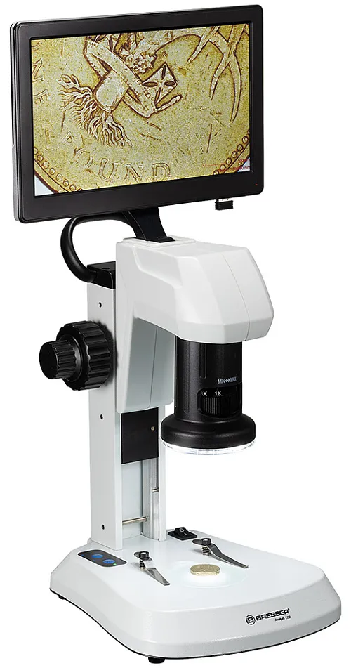 zdjęcie mikroskop Analyth LCD Bresser,  1