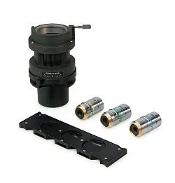 fotografia urządzenie do pracy z kontrastem modulacyjnym Hoffmana MAGUS HCM360, z zestawem obiektywów