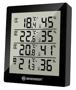 obraz stacja meteorologiczna Bresser Temeo Hygro Quadro