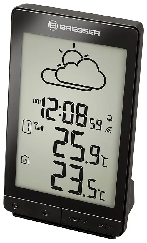 foto stacja meteorologiczna Bresser TemeoTrend STX RC, czarna,  1