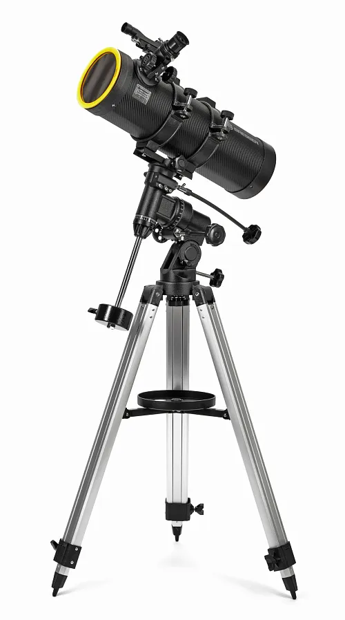 foto bresser Spica 130/1000 EQ3 – Teleskop zwierciadlany z adapterem do smartfonów
