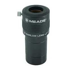 fotografia soczewka Barlowa 2x Meade 2”