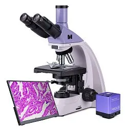 zdjęcie mikroskop biologiczny cyfrowy MAGUS Bio D250T LCD