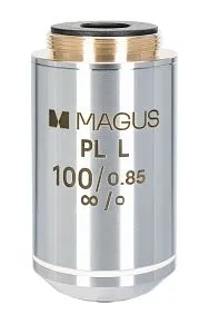 obraz obiektyw MAGUS 100PLL 100х/0,85 Plan L WD 0,40 mm