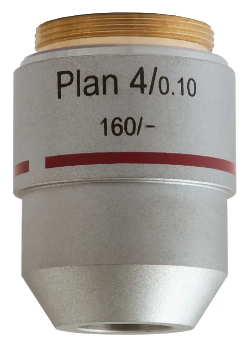 fotografia obiektyw planarno-achromatyczny Levenhuk MED 4x,  1