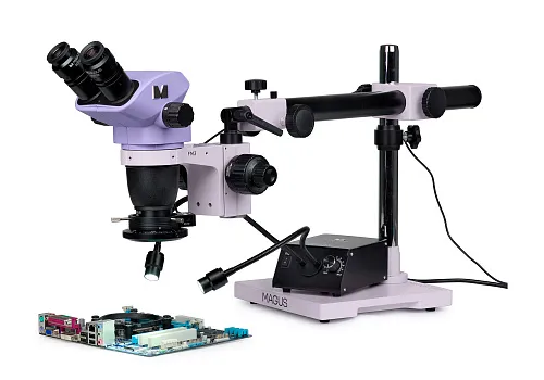 obraz mikroskop stereoskopowy MAGUS Stereo 8BR do napraw urządzeń elektronicznych,  1