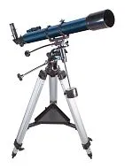 obraz teleskop Levenhuk New Skyline BASE 70/900 EQ2
