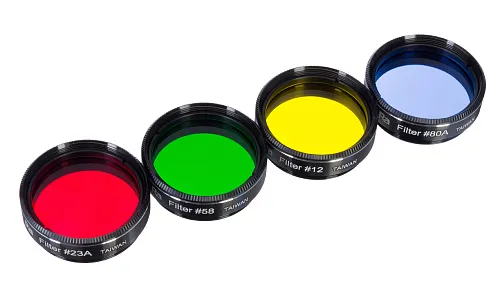 fotografia zestaw filtrów Levenhuk F4 „Układ Słoneczny”,  1