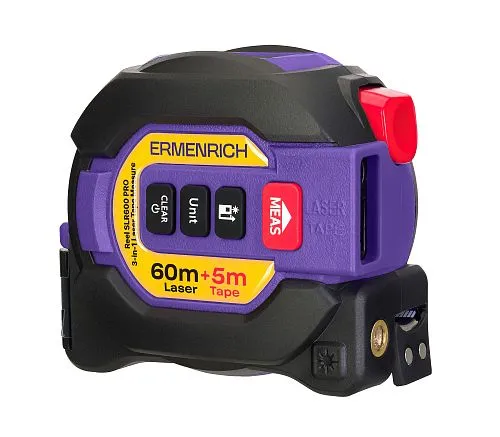 zdjęcie laserowa taśma miernicza 3 w 1 Ermenrich Reel SLR600 PRO,  1