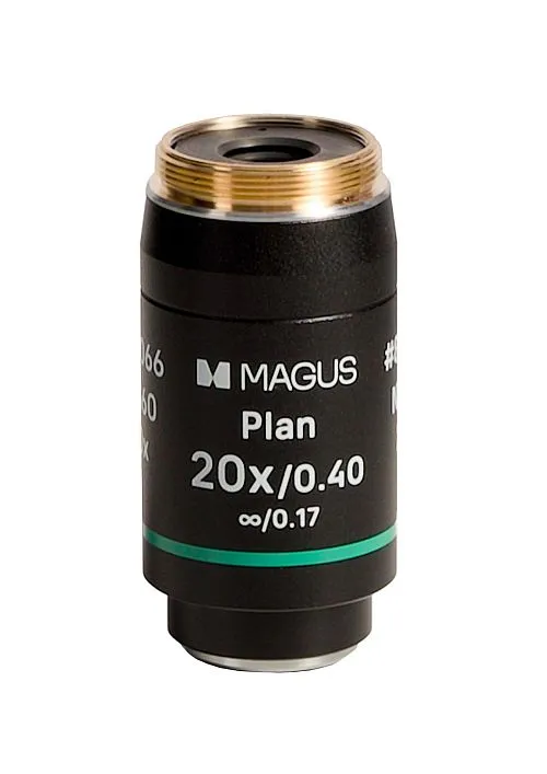 fotografia obiektyw MAGUS 20PL60 Plan 20х/0,40 ∞/0,17 H60 mm,  1