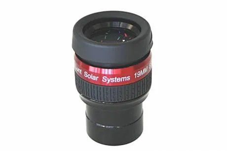 foto okular LUNT LS19E H-alpha 60° 19 mm 1,25" Flat Field ,  1
