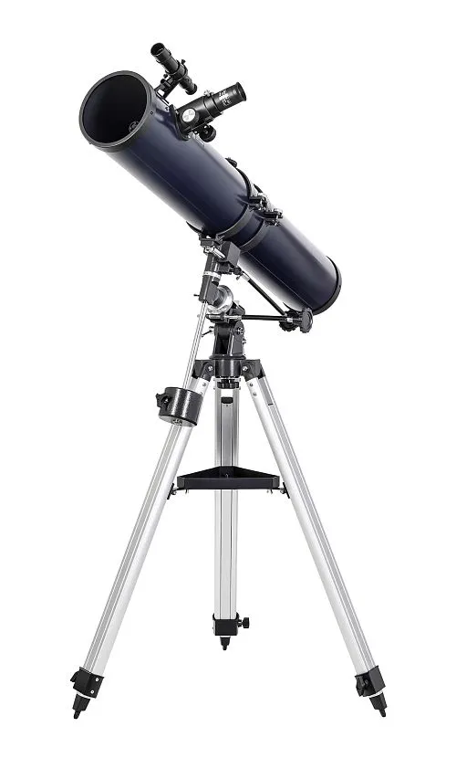 obraz teleskop Levenhuk New Skyline PLUS 114/900 EQ1,  1