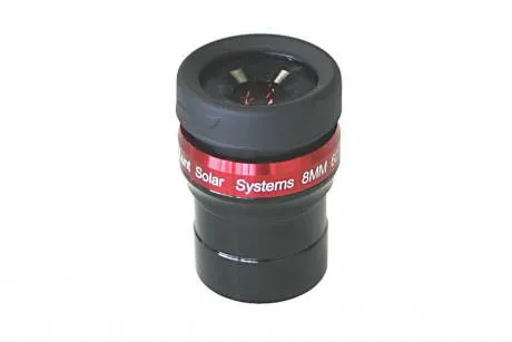 zdjęcie okular LUNT LS8E H-alpha 60° 8 mm 1,25" Flat Field,  1